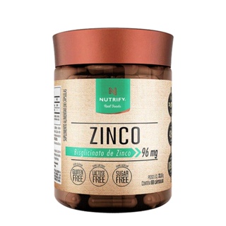 Zinco Quelato Bisglicinato Vegano Nutrify 60 Caps - Original em Oferta na Shopee