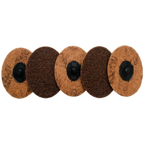 Kit 5 Disco Roloc Acabamento Scotch Brite 75mm 3M