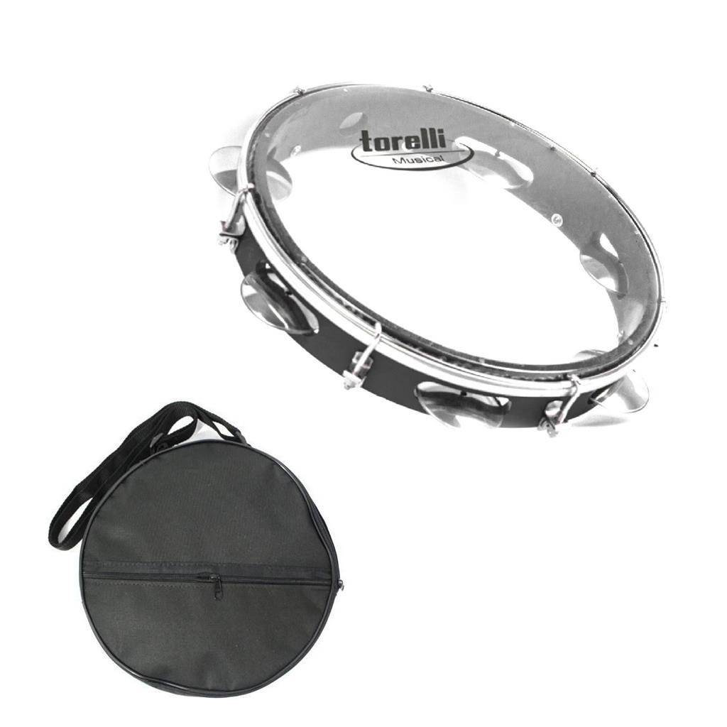 Pandeiro com Capa 10 Polegadas Torelli com Pele Transparente (Tp348) em Oferta na Shopee