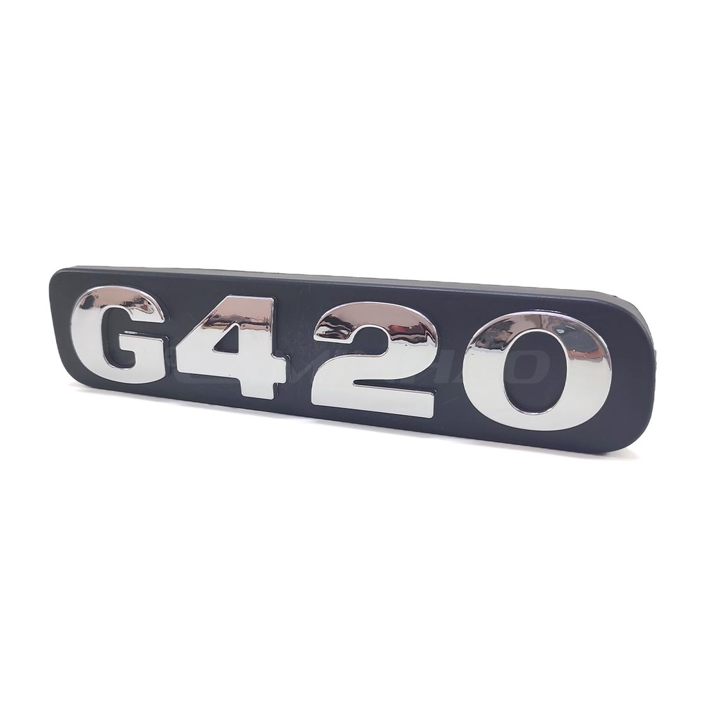 Emblema Letreiro Modelo Potência Scania S5 2011... G420 Cromado (1890361)