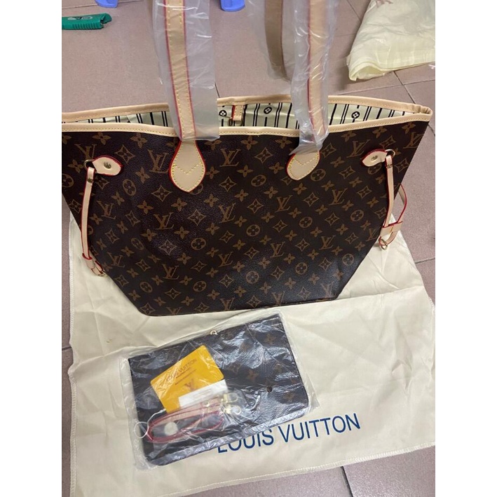 Bolsa Neverfull Louis Vuitton  Bolsa de Ombro Feminina Louis