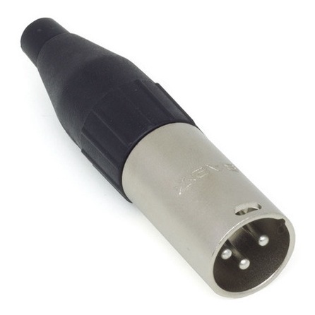 Plug Conector Xlr Canon Macho Linha Santo Angelo Sa2x Oferta