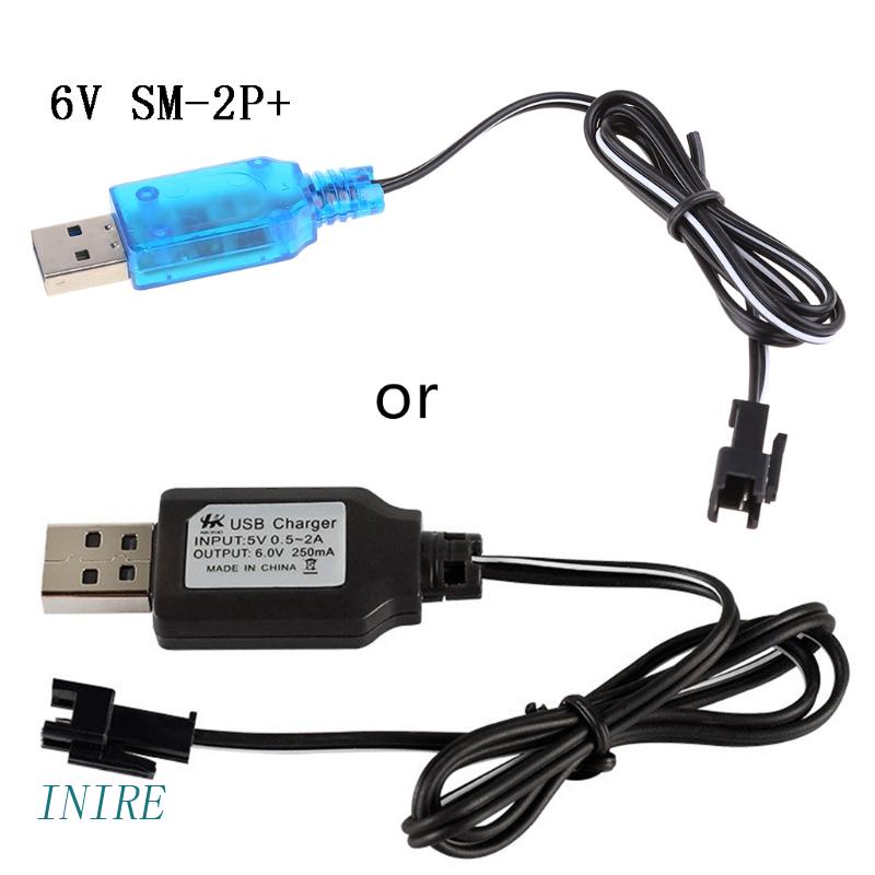 IRE 6V Carregador Li-i SM-2P Para Brinquedos Controle Remoto USB Portátil