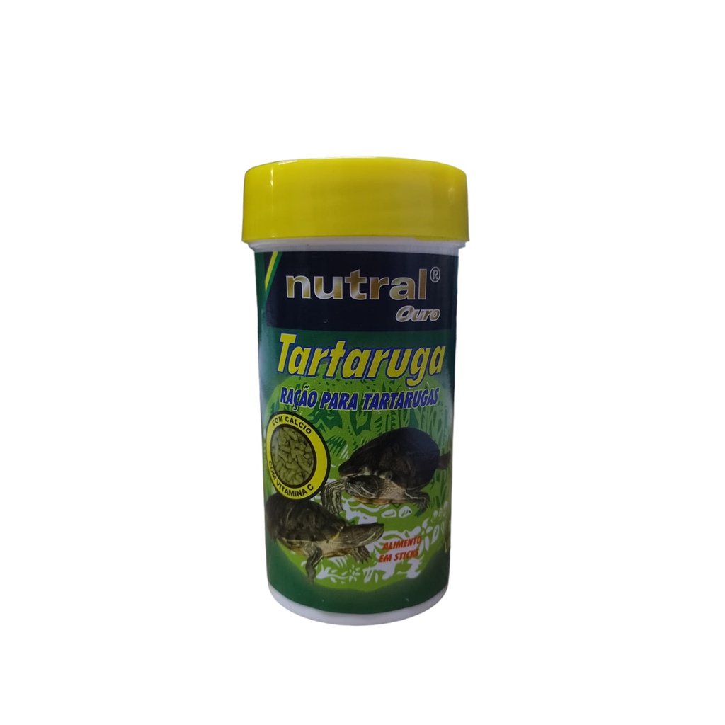 RAÇAO TARTARUGA NUTRAL OURO 65GR