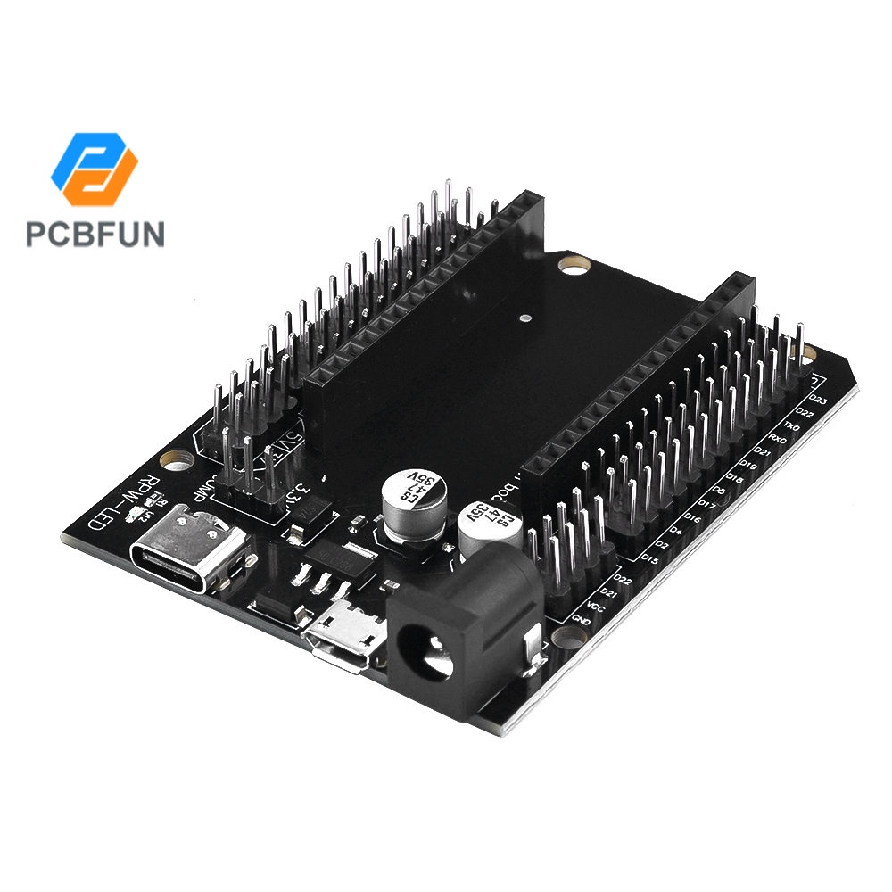 Pcbfun esp32 placa de expans o super folga 3 tipos sa das para m dulo