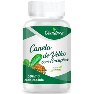 Canela De Velho Com Sucupira 500mg 100 Cápsulas Denature