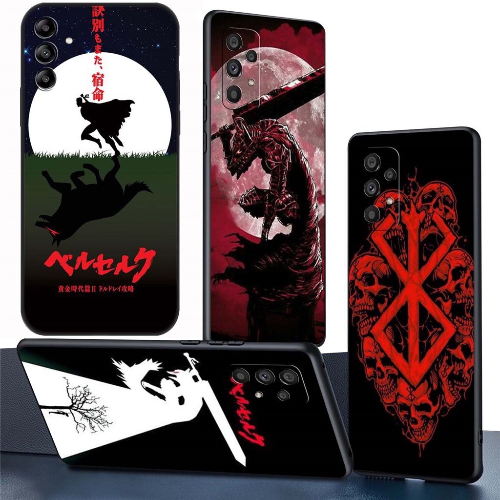 Samsung Galaxy A22 4G A22 5G A32 4G A32 5G A42 5G A23 5G A33 5G A53 5G A73 5G Capa Flexível Para Celular TPU De Silicone FM142 Berzerk