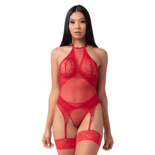 Body Naty - Sapeka Lingerie | Cor: Rubi | Tamanho: GG em Oferta na Shopee