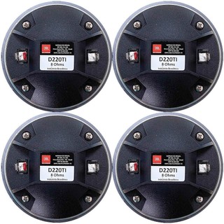 Kit 4 Drivers JBL D220Ti 80 Watts Rms - Preto em Oferta na Shopee