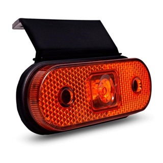 Lanterna Lateral Carreta Facchini LED Âmbar Laranja com Suporte com Fio 12V 24V em Oferta na Shopee