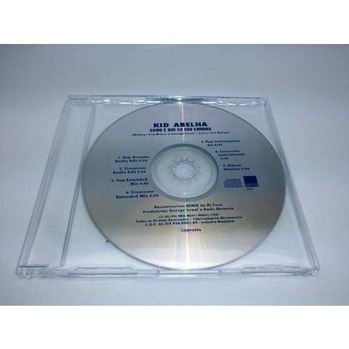 Cd Single - Kid Abelha - Como E Que Eu Vou Embora