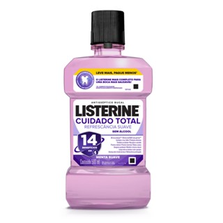 Listerine Cuidado Total 14 Benefícios Em 1 Enxaguante Bucal Sem Álcool, 500Ml