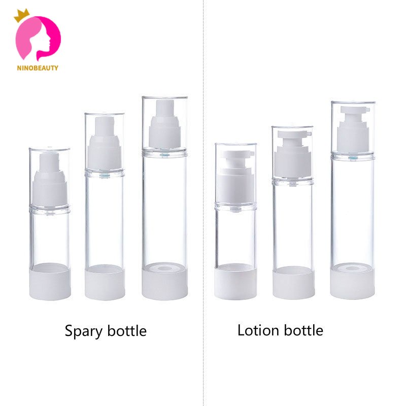 5ml 15ml 30ml 50ml 80ml 100ml Frascos De Spray Vazio Transparente Para Viagem Portátil/Frasco