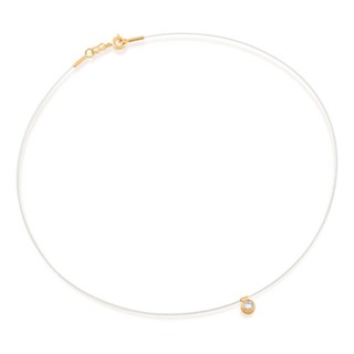 Gargantilha Fio Nylon Ponto De Luz 40 Cm Rommanel 531837 Vb
