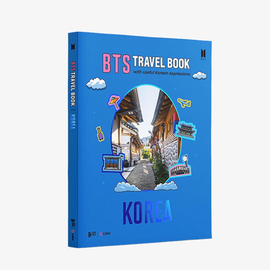 BTS-Livro De Viagem Com Expressões Úteis Da Coreia (Weverse POB)