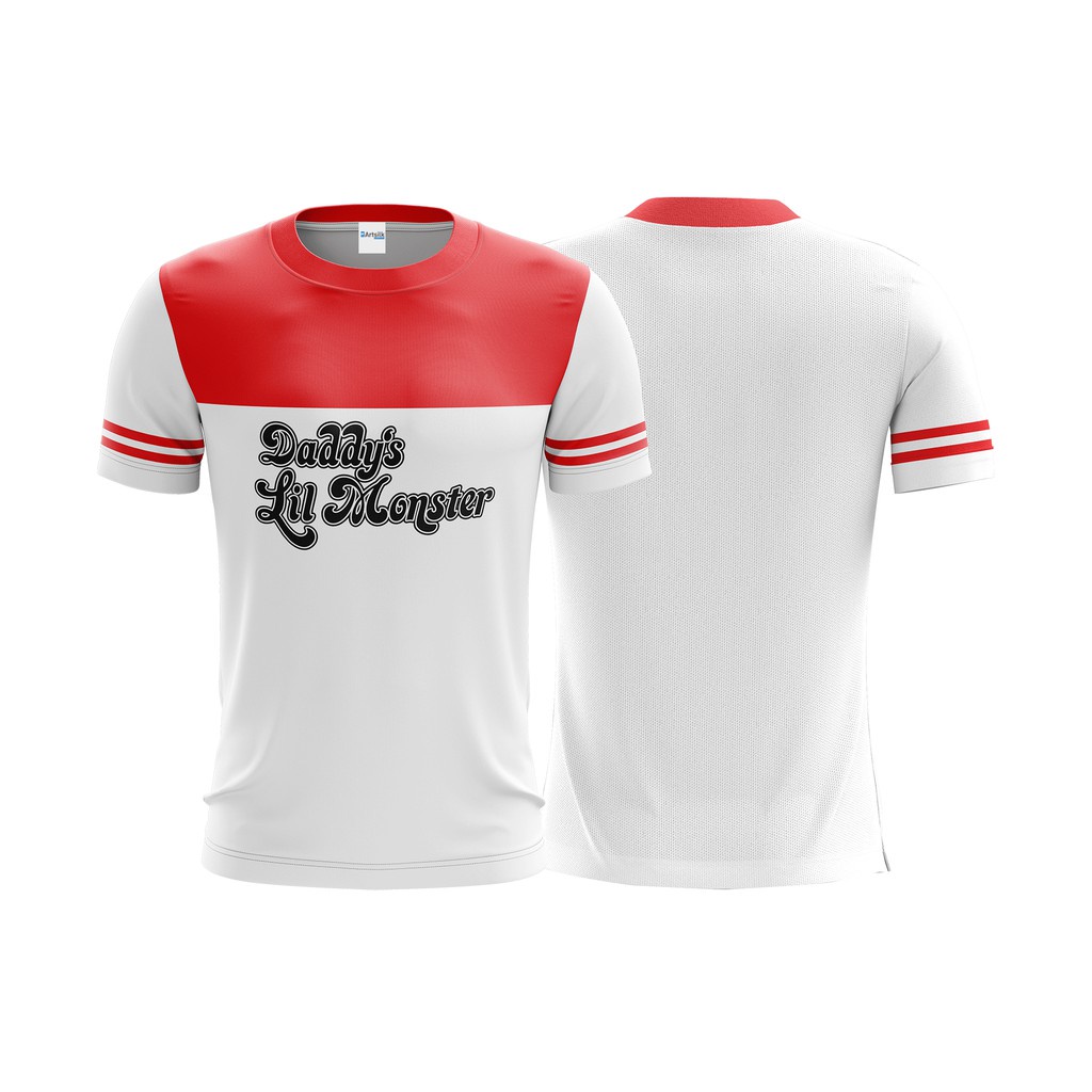 Camiseta Arlequina - Harley Quinn - Esquadrão Suicida - Dryfit Sport Sublimação Total