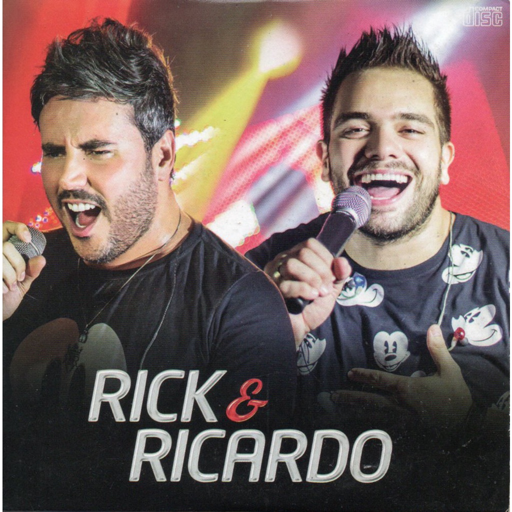 Cd Rick & Ricardo Camisa Do Mickey Envelope