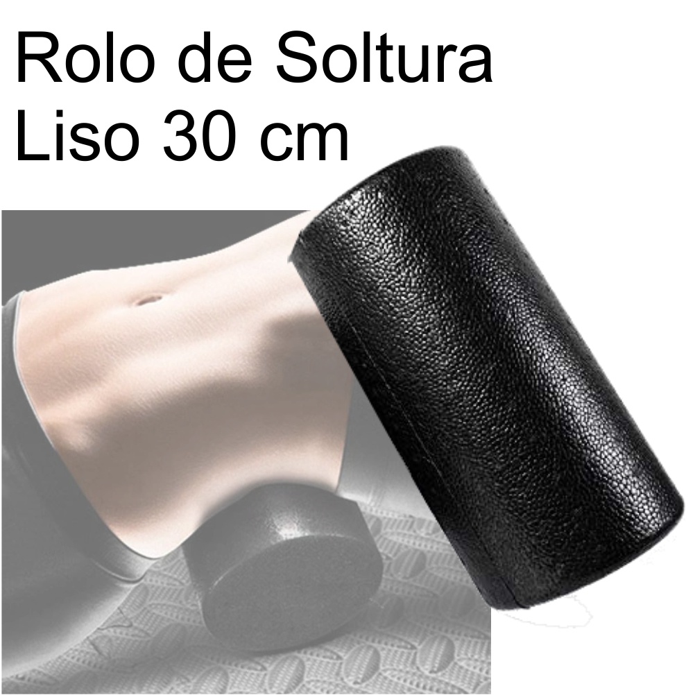 Rolo de massagem 30 cm Foam Roller em EPP Fitness Miofascial 30x15