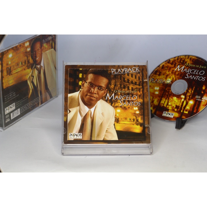 CD Gospel / Marcelo Santos: O Deus de Jacó - PLAYBACK