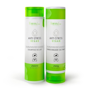 Kit Shampoo e Condicionador Anti-Stress Vegan Forever Liss