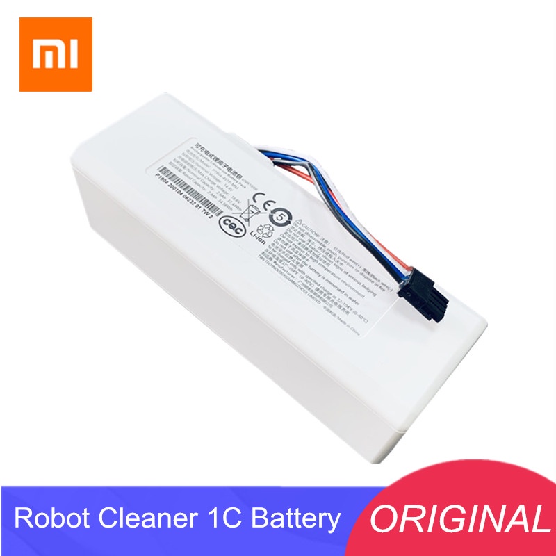 Para Bateria Original Xiaomi Robô Aspirador Mop 1C Limpador Mijia STYTJ01ZHM Lixo Tanque De Água