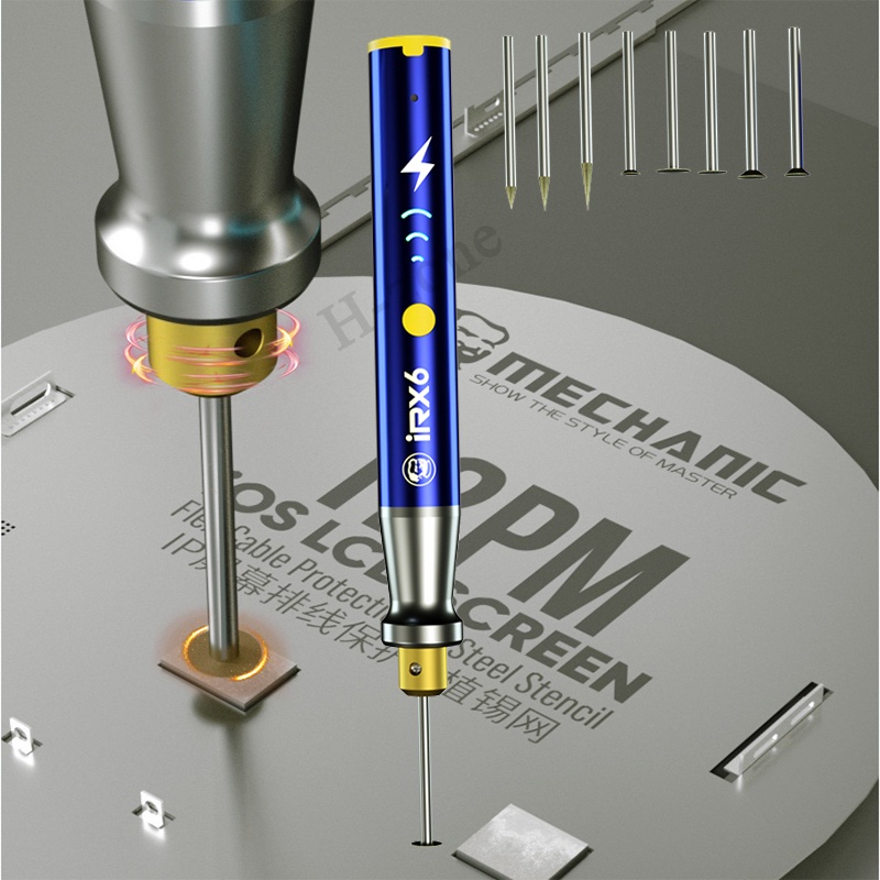 MECHANIC IRX6 Velocidade Ajustável Máquina De Gravação mini Polimento Elétrico Caneta chip De Gelo DIY jade Escultura Polidora