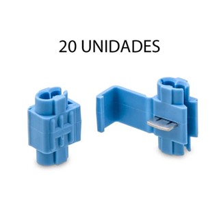Kit 20 Conectores Scotchlok 0,75 A 1,5Mm Idc 560 Azul 3M