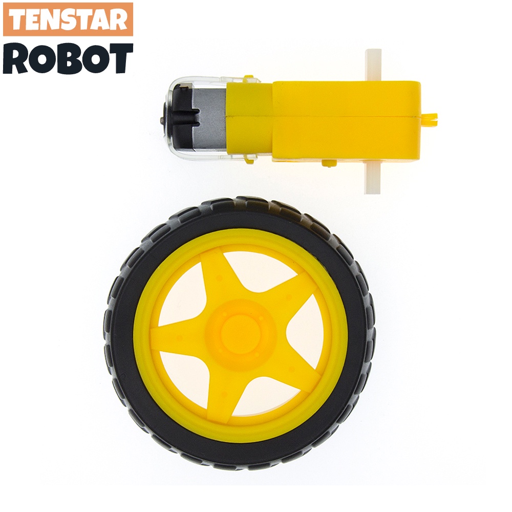 TT motor 130motor De Rodas De Carro Robô Inteligente Engrenagem Para Arduino DC3V-6V