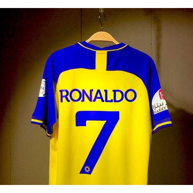 Ronaldo Futebol Camisa 2022-2023 Al-Nassr FC Uniforme 22/23 Esportes De CR7 Alta Qualidade