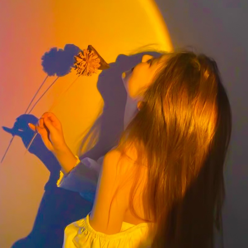 Carregamento USB Luzes Noturnas Suaves Portáteis Fotografia 360 ° Lâmpada De Projeção Do Pôr-Sol Rotativa Luz De Decoração Romântica Para Quarto Café Festa Acampamento