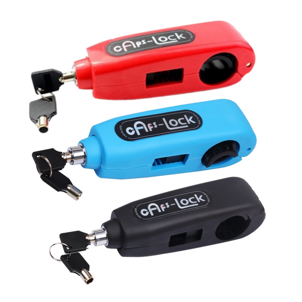 Trava Moto Manete Punho Manopla Freio Acelerador Segurança Caps Lock Envio Imediato em Oferta na Shopee