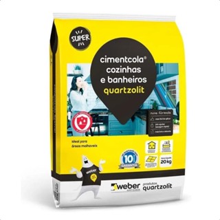 Argamassa Colante Cozinha E Banheiros Cinza 20kg