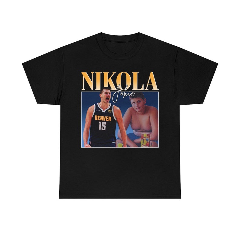 Camiseta Masculina NIKOLA JOKIC vintage funny t-shirt - Jokic NBA bootleg retro 90s shirt