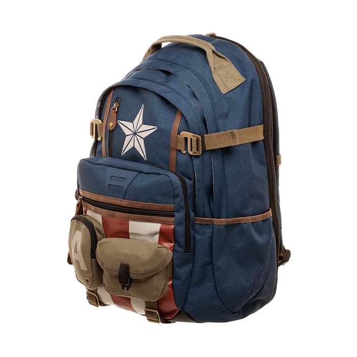 Marvel Série Capitão América Homem-Aranha Batman Deadpool Mochila De Alta Qualidade Homens Viagem Ao Ar Livre Bolsa Escolar Star Wars De Grande Capacidade