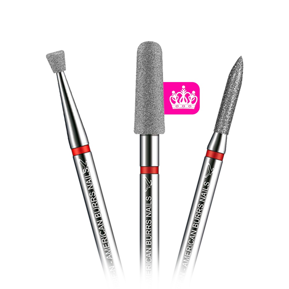 🔥 Broca de Diamante UltraDiamond - Corte Fino - American Burrs Nails 🔥