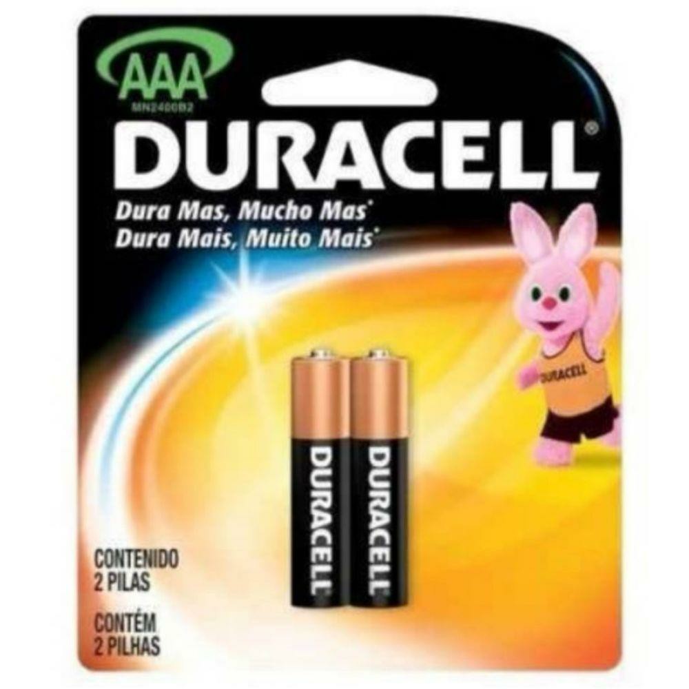 Pilha Alcalina Aaa Palito 1,5v Com 2 Unidades Duracell - Home Appliances