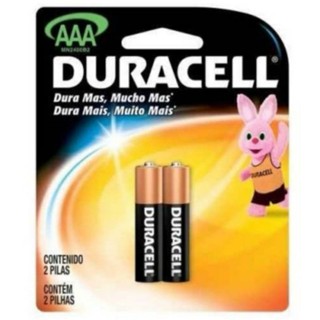 Pilha Alcalina Aaa Palito 1,5v Com 2 Unidades Duracell