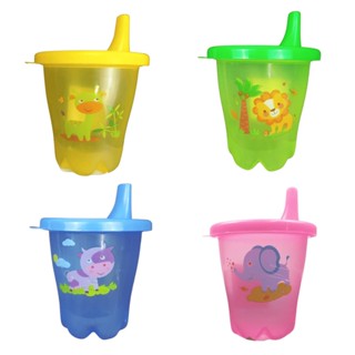 Copo Infantil Com Bico Antivazamento estampado 300ml
