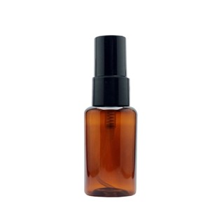 10 Frascos 30ml Âmbar Plástico Pet Redondo Spray Borrifador