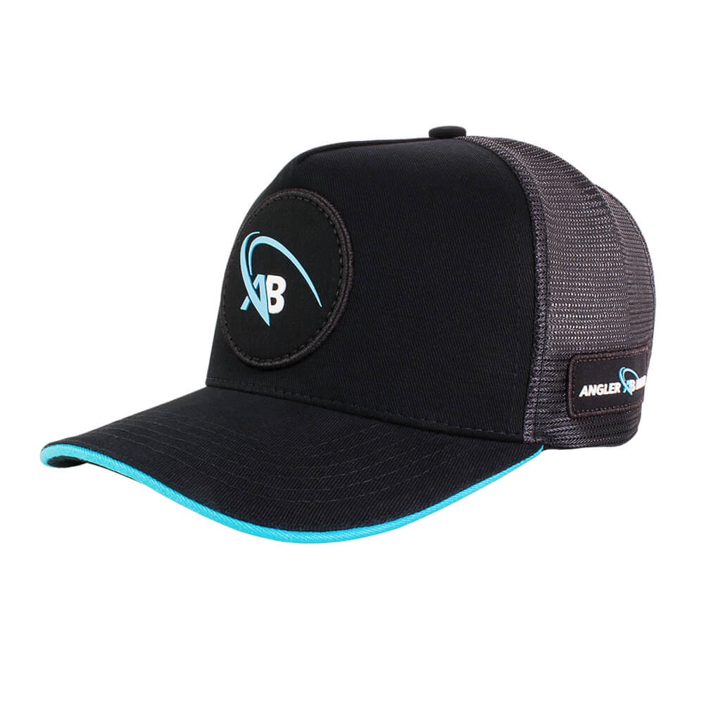 BONÉ DE PESCA PESCADOR EXCLUSIVO ANGLER BRASIL - PRETO