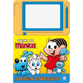 Livro Lousa magnética Turma da Mônica - Amigos especiais