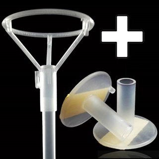 Kit 30 Pega Balão Vareta Suporte Grande Bubble Transparente 50 Cm + 30 Bases De Mesa C/Adesivo em Oferta na Shopee