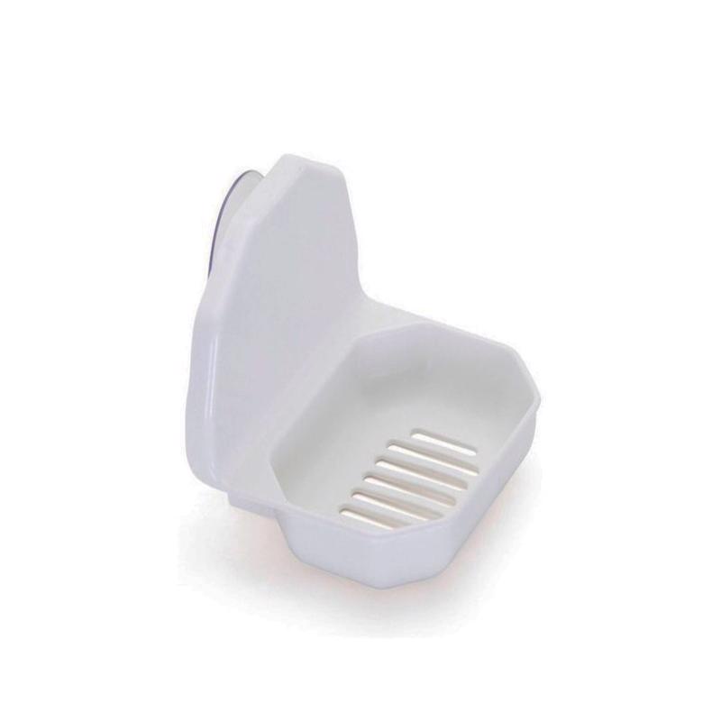Porta Sabonete Saboneteira Branca PVC Com Ventosa Para Banheiro em Oferta na Shopee