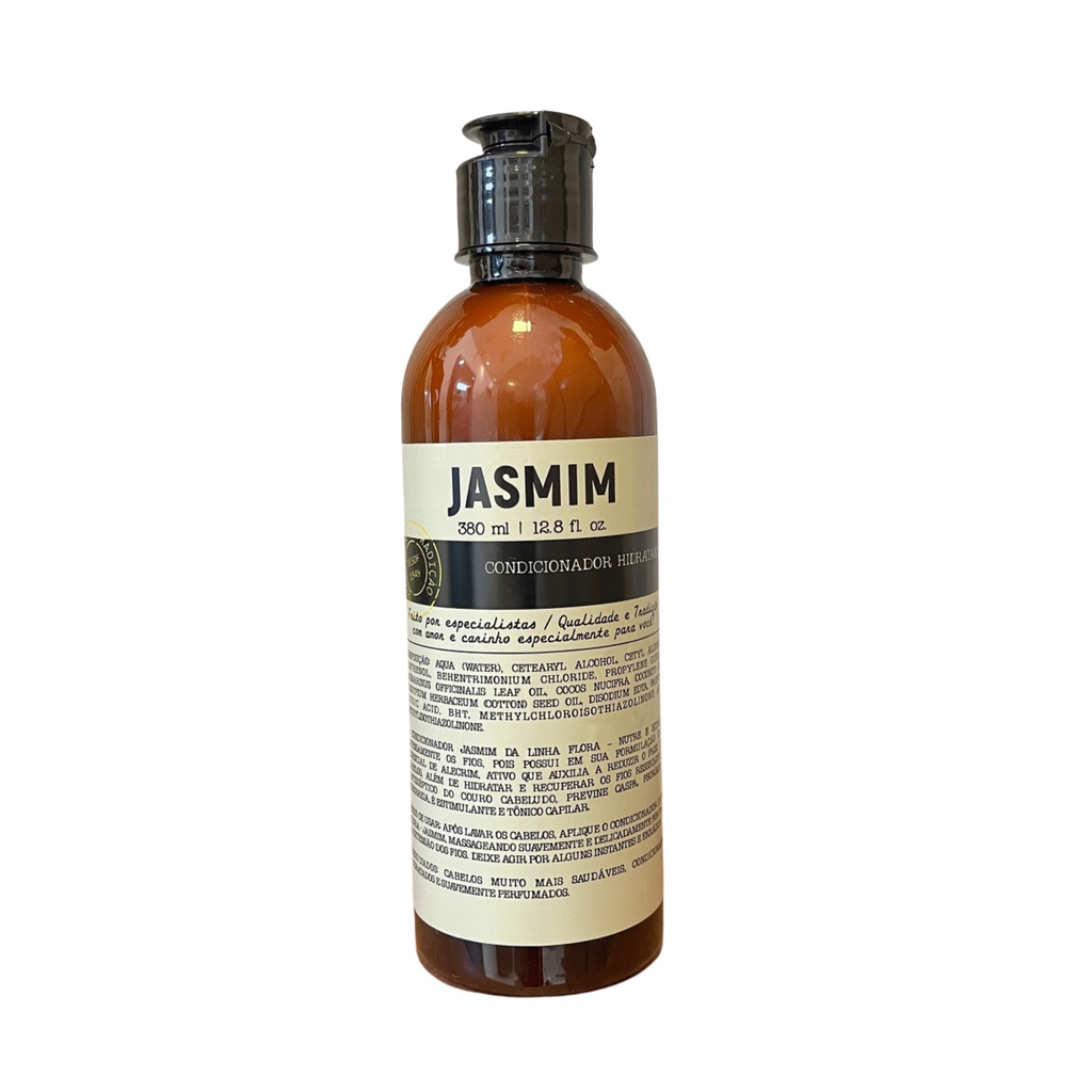 CONDICIONADOR JASMIM LINHA FLORA-380ML- FLORA PURA