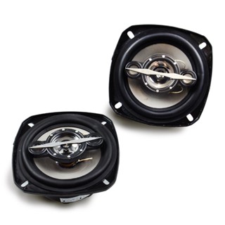 Kit Alto Falante Leson Quadriaxial 4 Polegadas 140W 4r Cinza Instalação Simples Material Resistente Automotivo