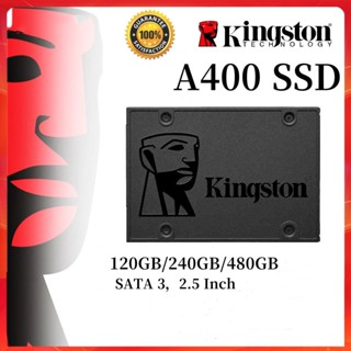 Kingston A400 Ssd Drive De Estado Sólido Sata 3 2.5 Polegadas Disko Resistente Para Desktop Laptop 120 / 240 / 480GB