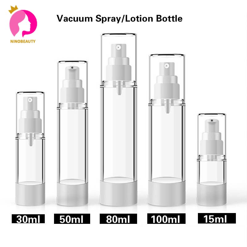 5ml 15ml 30ml 50ml 80ml 100ml Frascos De Spray Vazio Transparente Para Viagem Portátil/Frasco De Silicone Espremer/Recipiente Recarregável/Garrafas/Pressão Multifuncionais Loção , Shamp em Oferta na Shopee