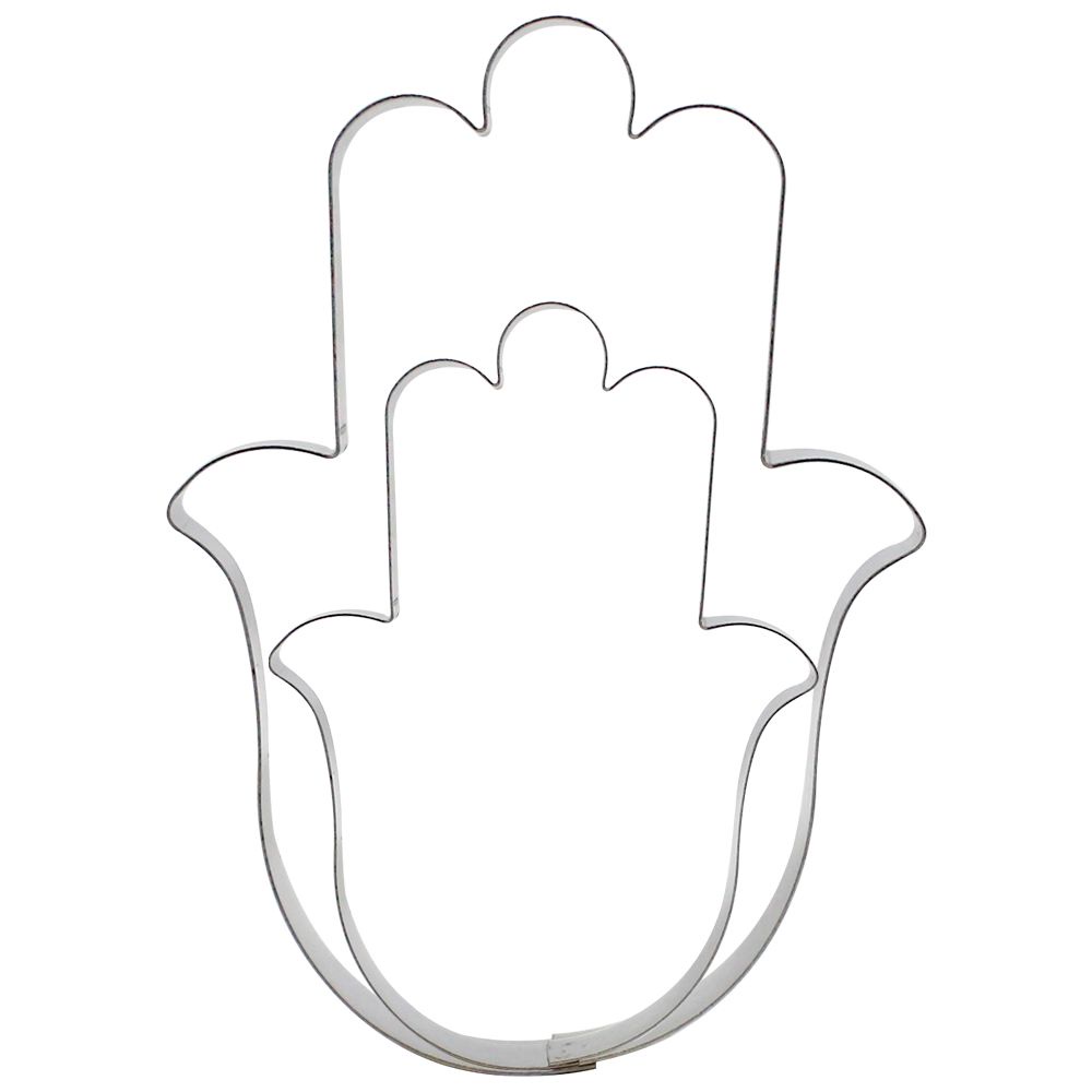 Cortador Mão de Fátima - Hamsa Ref. 293 RR Cortadores Rizzo Confeitaria