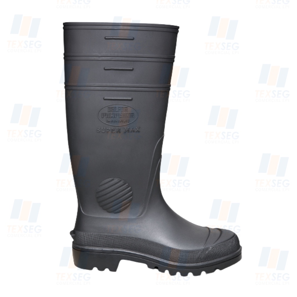 Calfor Bota De Pvc Supermax C Exl S For Preta Ca Shopee Brasil