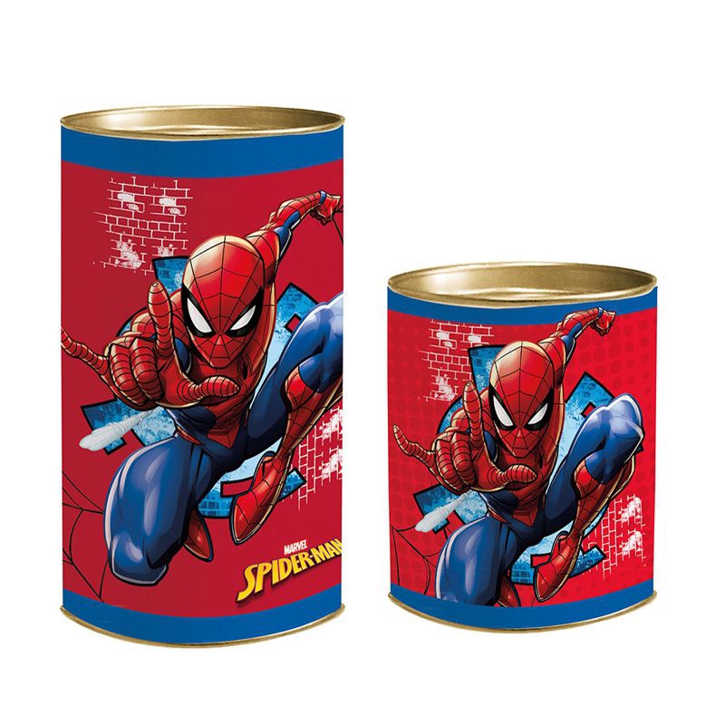 Lata para Lembrancinhas Spider Man - 01 unidade - Cromus - Rizzo Embalagens